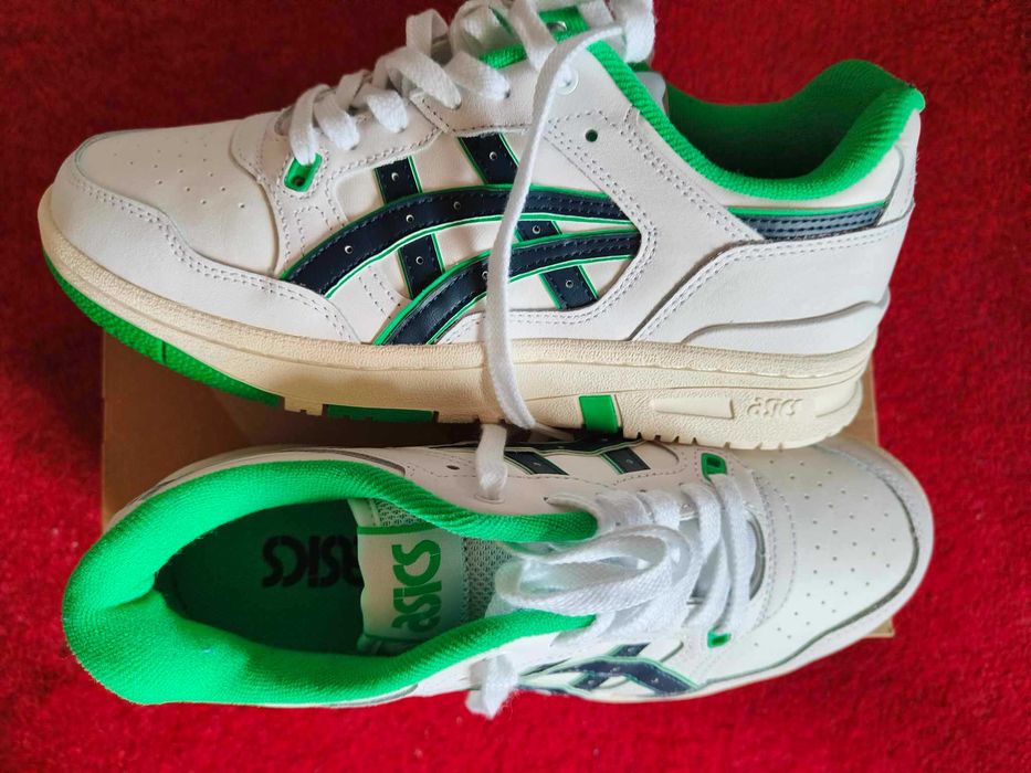 Asics EX89 SKÓRZANE Białe nr 41.5