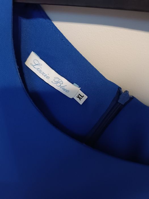 Nowa sukienka chabrowa r.XL