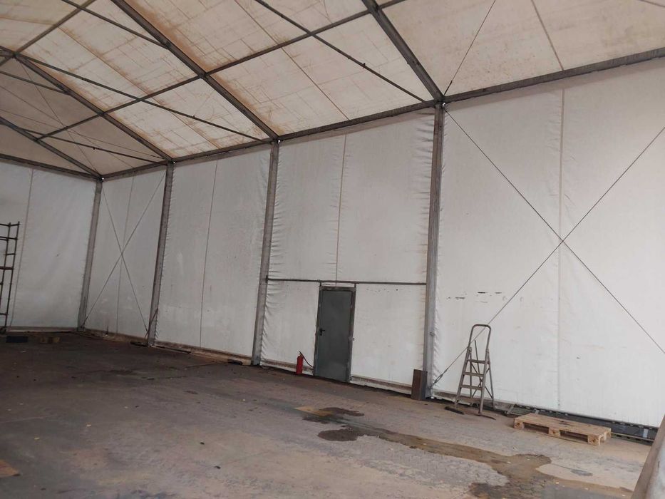 Używana hala namiotowa 10x20x6m z plandeki