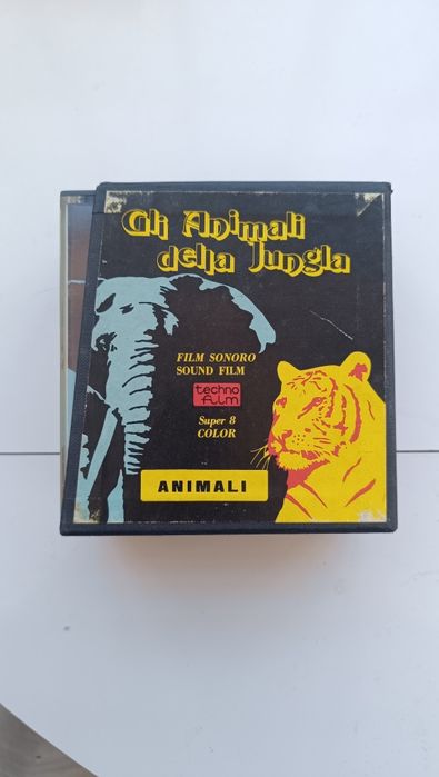 Lote de 12 Vintage Castle Films 8mm / Super 8 Reels (Circus & Wildlife)