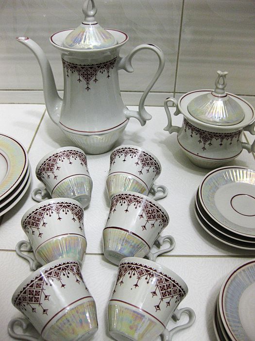 Кофейный сервиз "Бухара" ссср