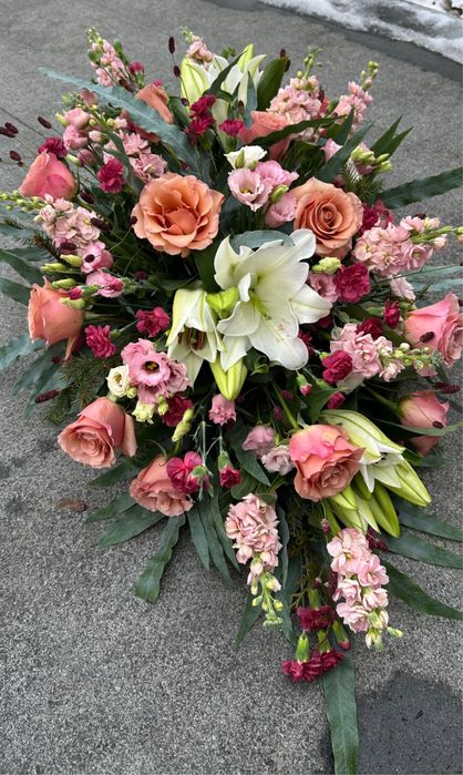 Wienieć pogrzebowy, Wiązanka pogzrebowa, Kwiaty na pogrzeb/ funeralne