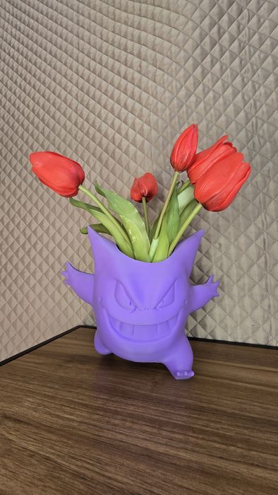 Organizer Doniczka Gengar Pokemon 3D