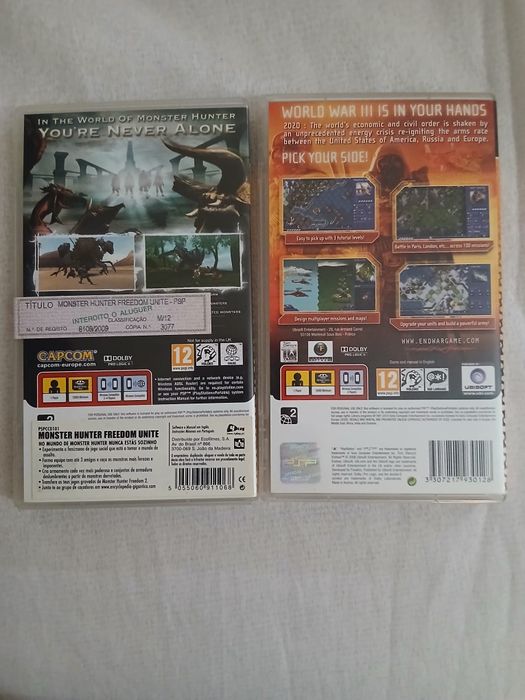 Monster Hunter Freedom Unite + EndWar PSP Completo