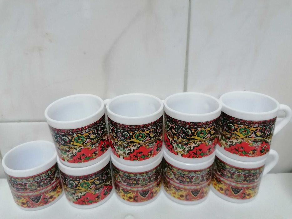 9 Chávenas de café