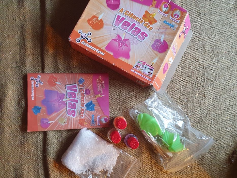 Jogo educativo ciência das velas