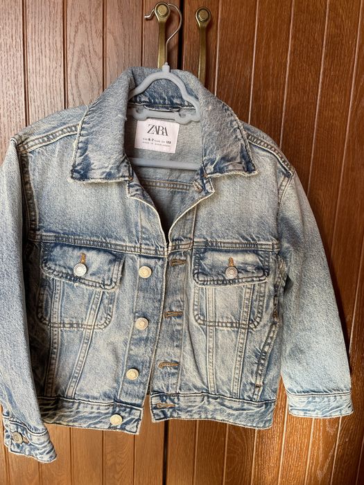 Дитяча джинсова куртка Zara,6-7 років(120 ріст)
