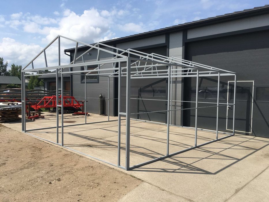 Konstrukcja stalowa garaż