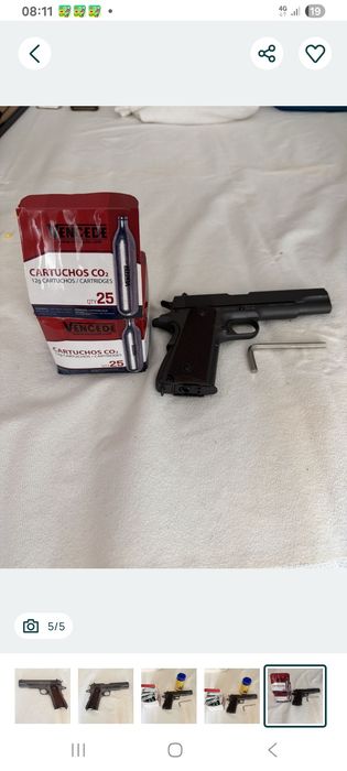 Vendo/troco colt 1911 a co2