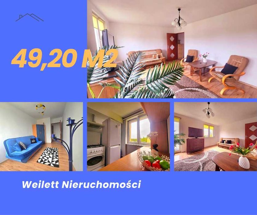 Mieszkanie z garażem i ogródkiem 49,20m2
