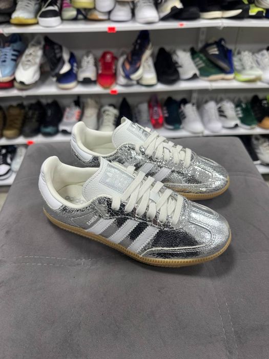 ОРИГІНАЛ 100% Кросівки Adidas Samba Og Grey/Black JR0035 37