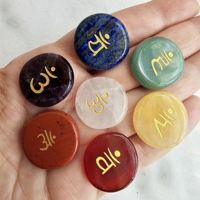 Kit 7 Pedras dos Chakras