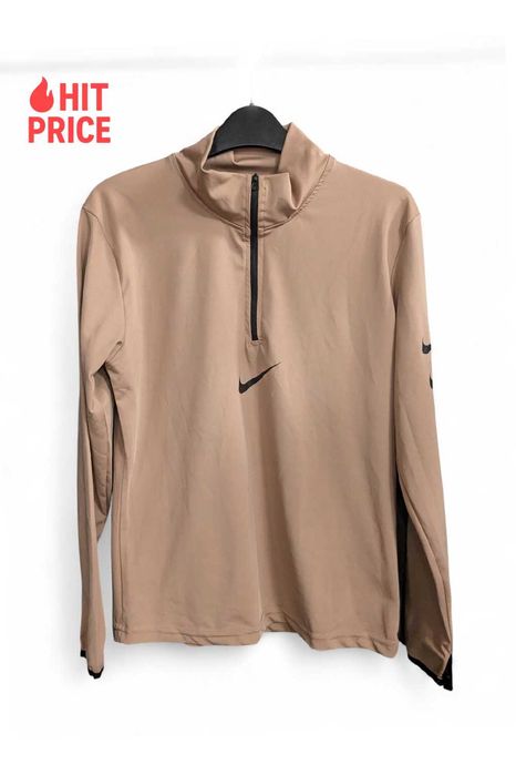 Nike bluza bluzka dry fit beżowa rozm. XL