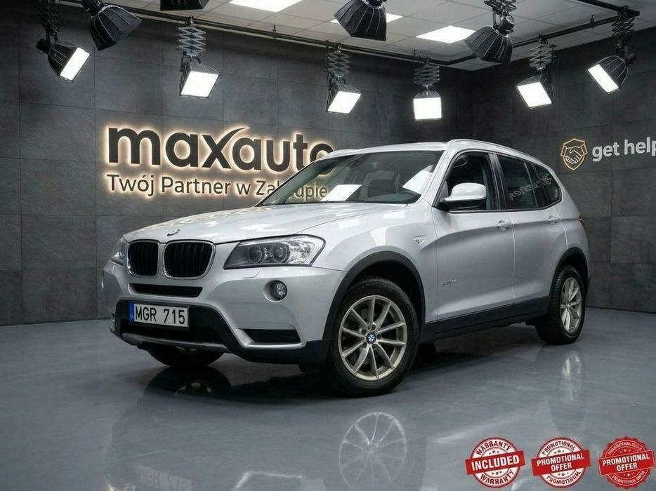 BMW X3 BMW X3 xDrive20d Steptronic, 184 KM, 2012