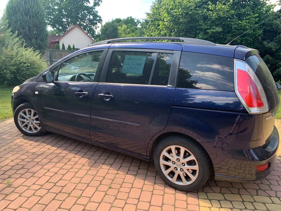Mazda 5 rodzinny, mega wygodny
