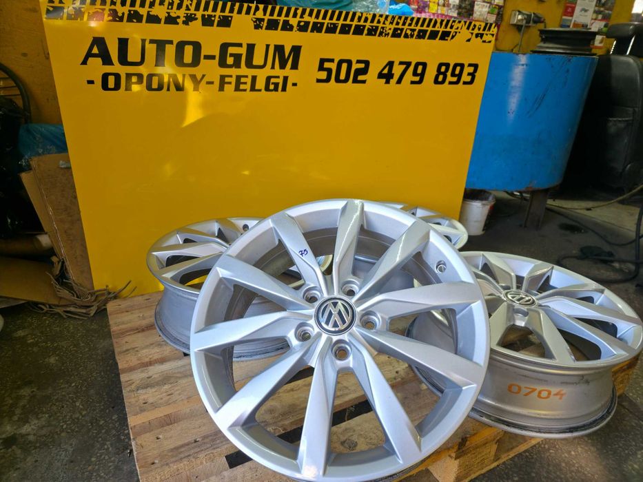 Alufelgi 5x112 17 Dijon VW Golf V VI VII 5G0 OE 6.0" x 17" ET48