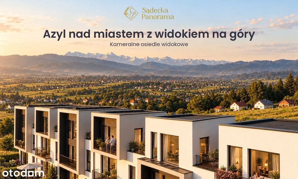 4 pokoje na 2 poziomach I taras widokowy I 2 miejsca parkingowe