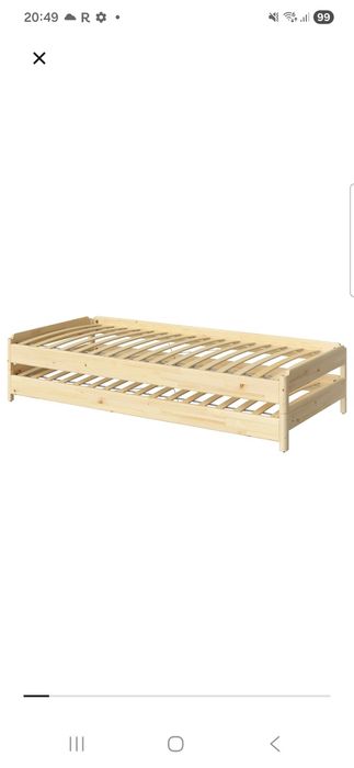 Łóżka sztaplowane UTAKER 80x200 2szt