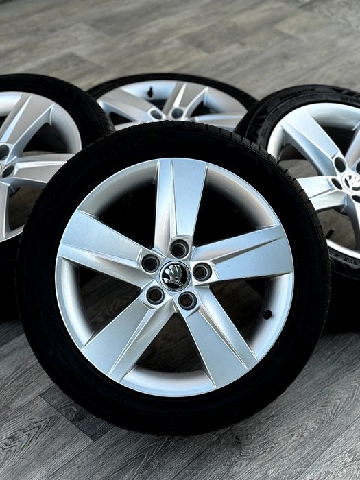 Колеса. Диска Шкода r16, 5/100. Skoda Fabia, Octavia, Rapid, 215/45/16
- Skoda Octavia
- Skoda Rapi