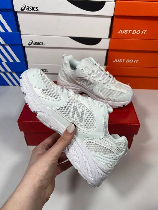 Premium ‼️New Balance 530 White / Нью беленс 530 белые 37 38 39 40 41