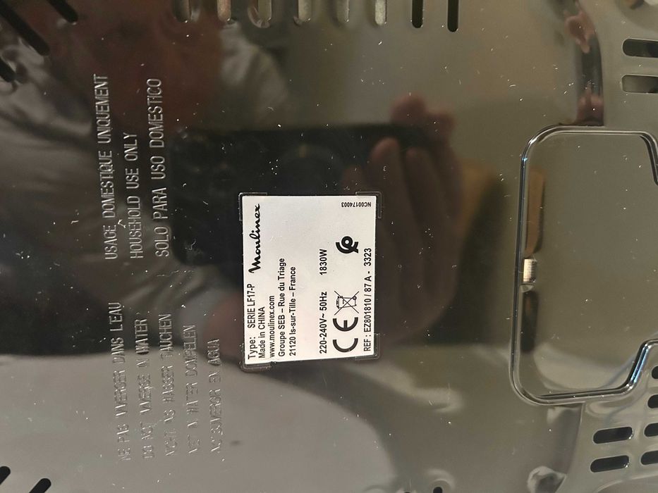 Moulinex Easy Fry XXL, аерофритюрниця 2-в-1 для смаження або гриля