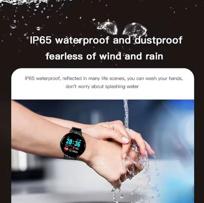 D18 fitness smart tracker