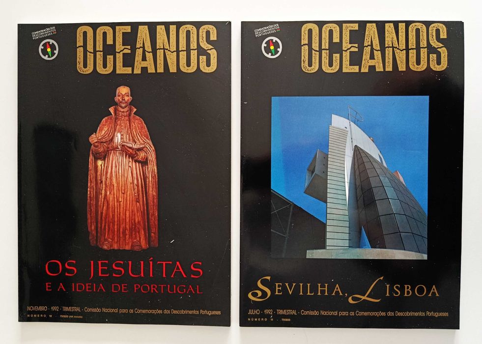 revista OCEANOS (vários nºs 7/8/9/10/11/12 e 13)