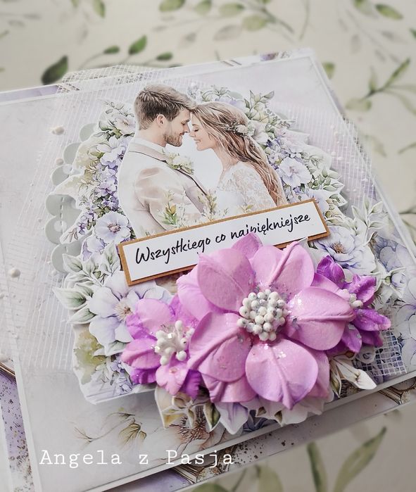 Ślubna pamiątka Scrapbooking