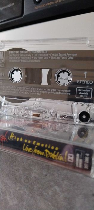 Kaseta Chris de Burgh - Live From Dublin / Chromium Dioxide