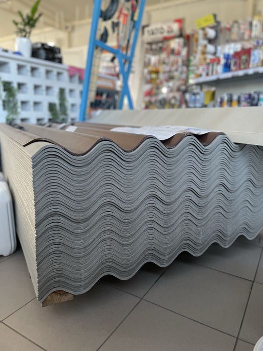 Шифер 8ми хвильовий безазбестовий 1750 х1130х5,8! Новинка! Краща ціна!