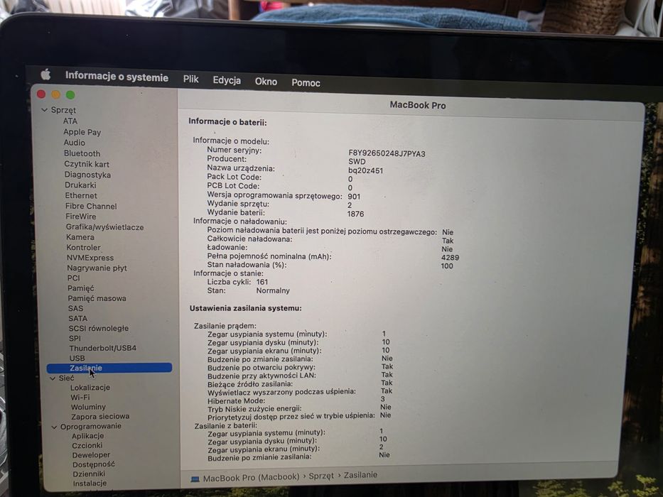 Macbook pro 13". 2019. I7, 16gb ram. Jak nowy. MacOS, windows10