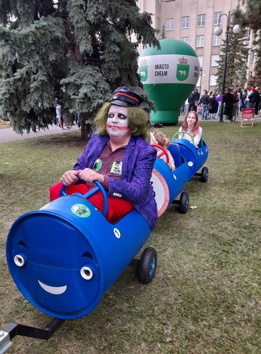 Kolejka "Beczuchy"  Pociąg-ciuchcia na imprezy