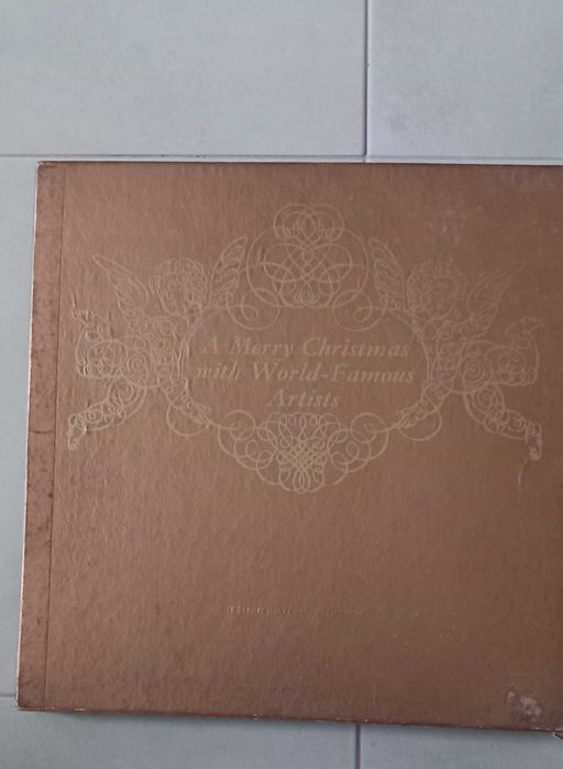 Colectanea discos LP em vinil , Musica de natal de vários paises