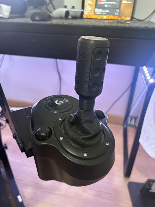Volante Logitech G923 + Pedais + Shifter com mod sequencial