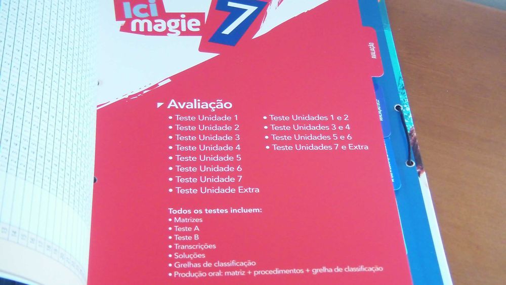 ICI MAGIE 7 - Francês NÍVEL A1.2 - 7.º ANO Areal Editores (Professor)