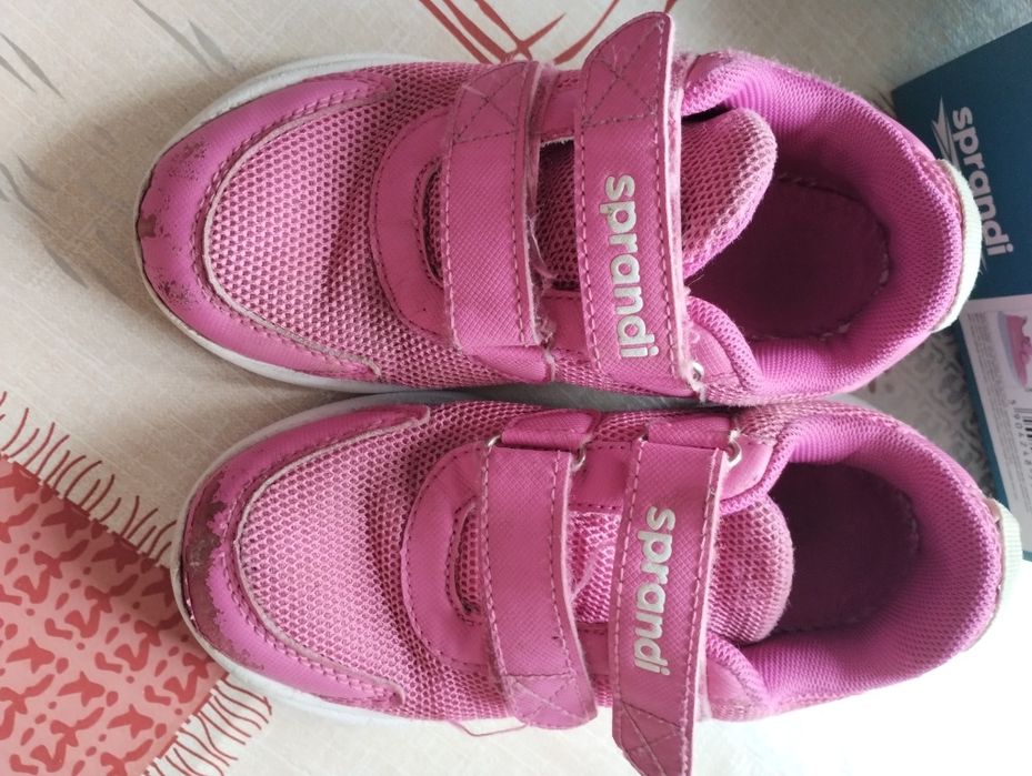 Adidasy Buty na rzepy dla dziewczynki Sprandi 29