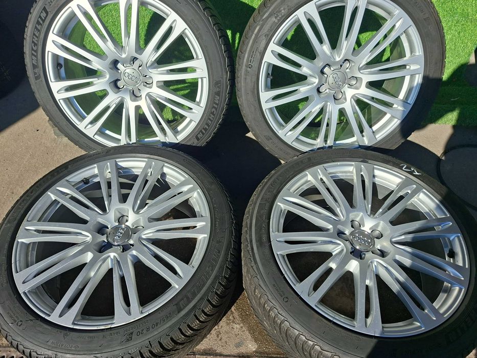 [A204] -> ALUFELGI 20'' 5x112 ORYGINAŁ AUDI A8,A6 C7,C8,Q5,Q7,A5,A4 B9 Jak Nowe ! <-