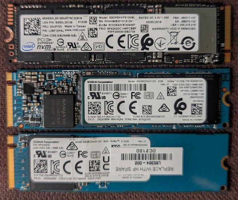 SSD M2  NVME PciE 256-512-1TB !!!