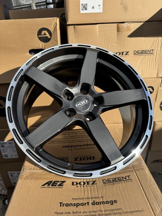 Nowe Felgi aluminiowe DOTZ 5x114,3 8,5jx18” et45