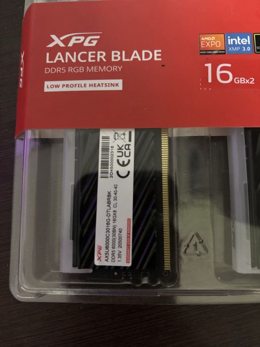 XPG Lancer Blade RGB DDR5 32 gb