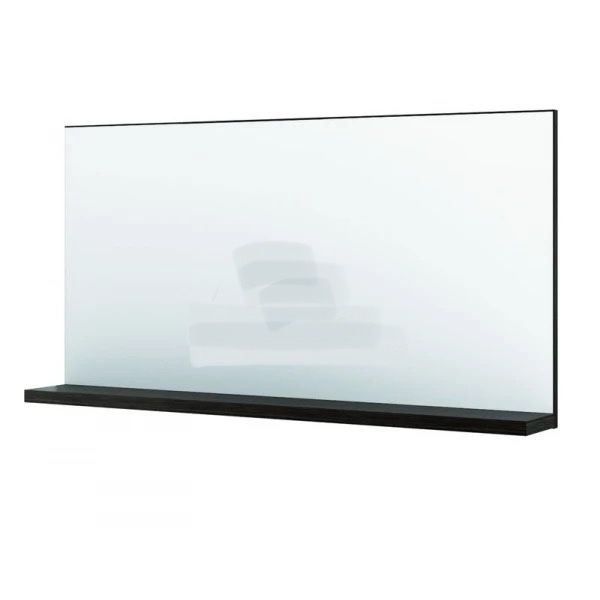 Lustro łazienkowe 120 x 63 cm Aquaform Ancona legno ciemne