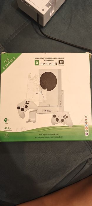 Подставка для джойстика  с вентилятором охлаждения, настенный держател