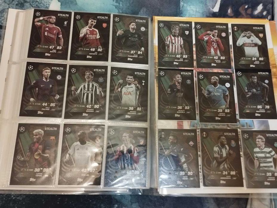 Caderneta Topps Match Attax 2025/26 - Completa com 468 Cartas Base