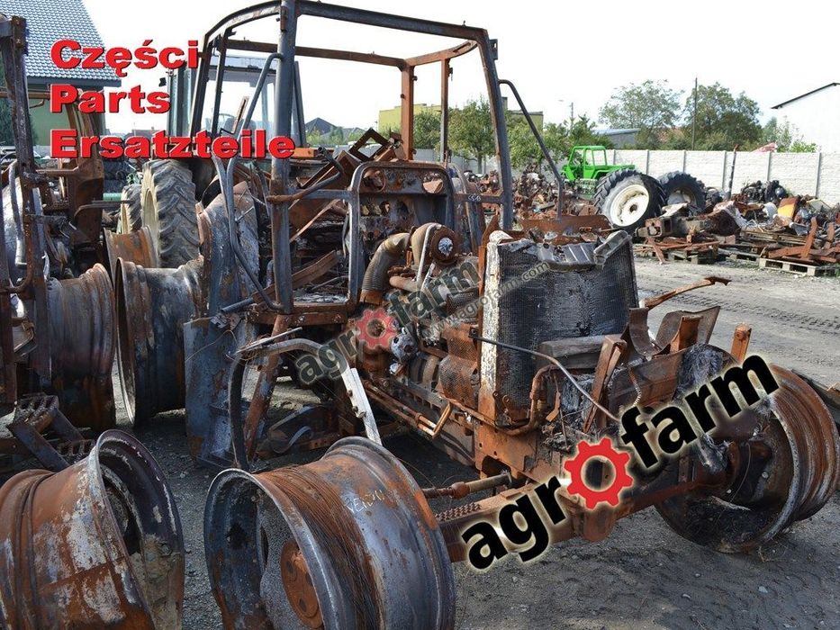 Case CS 130 części, skrzynia biegów, silnik