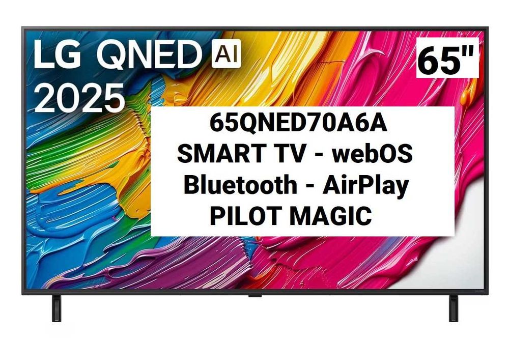 Telewizor QNED LG 65QNED70A6A AI 4K webOS Smart TV Pilot Magic