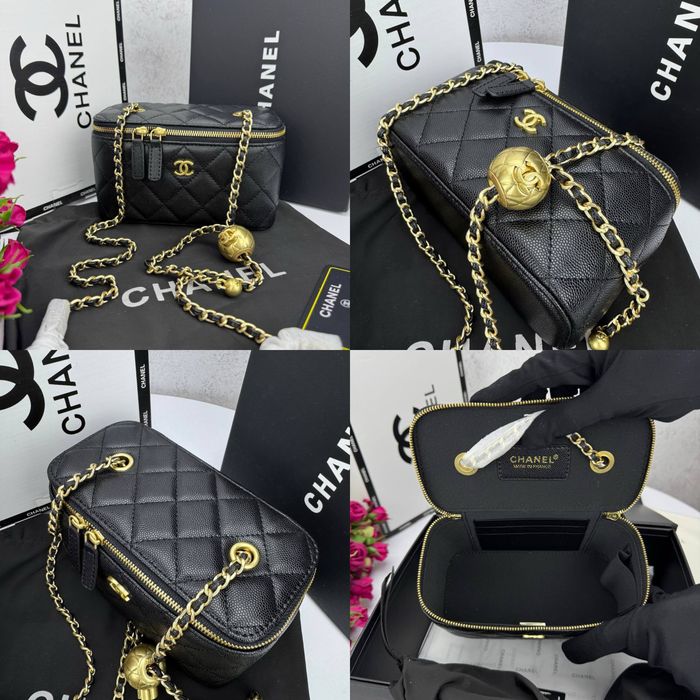 Женская сумка кожанная Chanel Beige Полный комплект