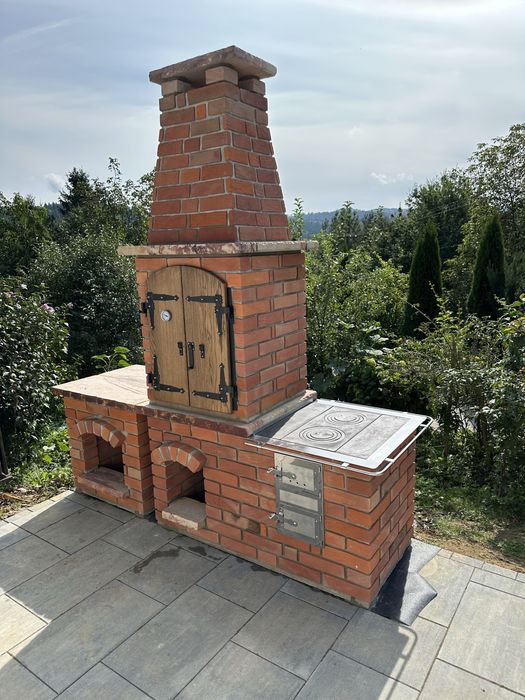 Kuchnia polowa  wędzarnia grill