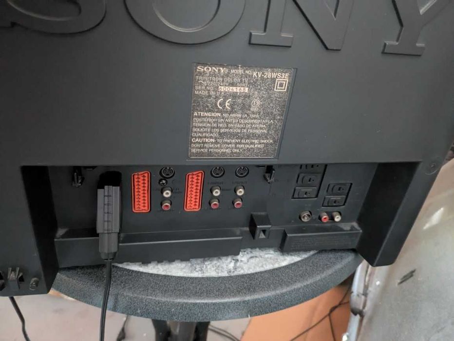 Televisão Sony trinitron