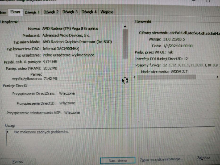 Komputer stacjonarny z monitorem