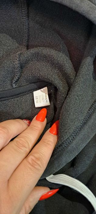 Czarna Bawełniana Bluza Adidas r.S
